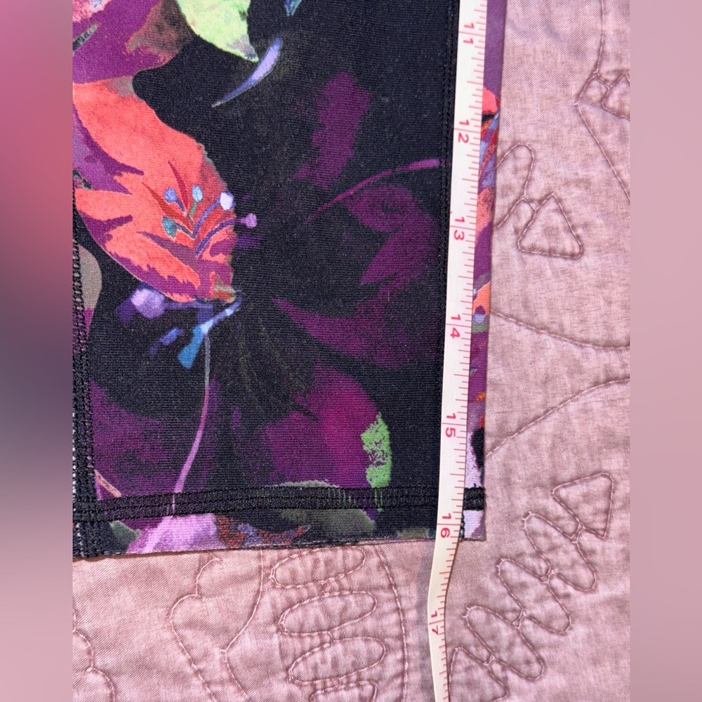 Skechers Leggings - Purple and Black Floral - Picture 4 of 8